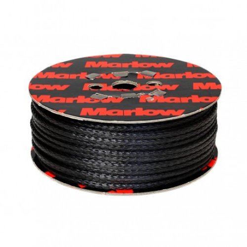 MARLOW OUTHAUL BLACK DYNEEMA 3,8MM 2M
